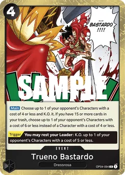 Trueno Bastardo OP04-094 — Kingdoms of Intrigue