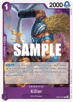 Killer OP05-064 — Awakening of the New Era