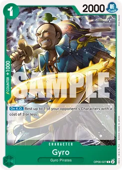 Gyro OP06-027 — Wings of the Captain
