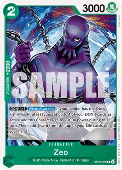 Zeo OP06-028 — Wings of the Captain