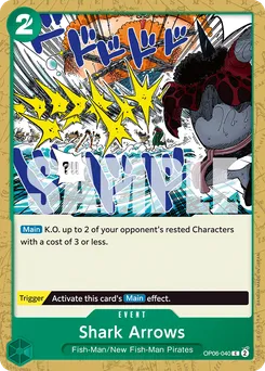Shark Arrows OP06-040 — Wings of the Captain