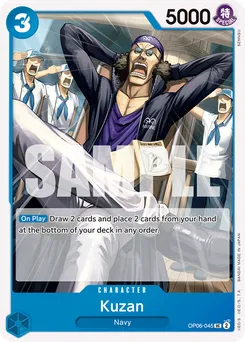 Kuzan OP06-045 — Wings of the Captain
