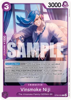Vinsmoke Niji OP06-064 — Wings of the Captain