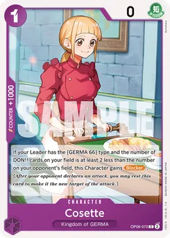 Cosette OP06-072 — Wings of the Captain