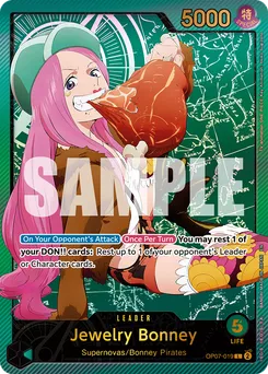 Jewelry Bonney OP07-019 — Anime 25th Collection