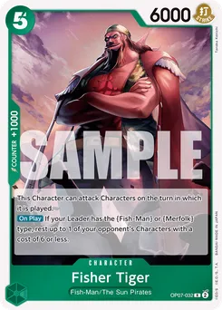 Fisher Tiger OP07-032 — 500 Years into the Future