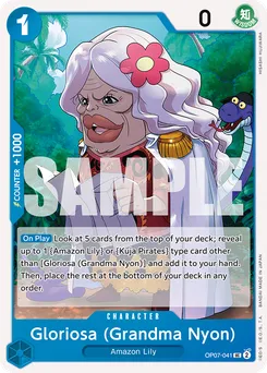 Gloriosa (Grandma Nyon) OP07-041 — 500 Years into the Future
