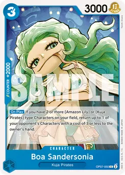 Boa Sandersonia OP07-050 — 500 Years into the Future