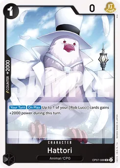 Hattori OP07-088 — 500 Years into the Future