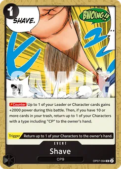 Shave OP07-094 — 500 Years into the Future