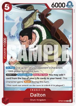 Dalton OP08-008 — Two Legends