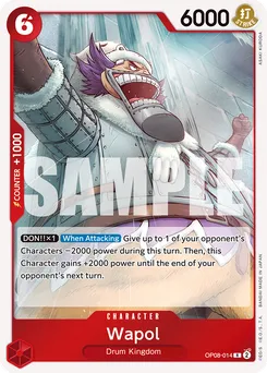 Wapol OP08-014 — Two Legends
