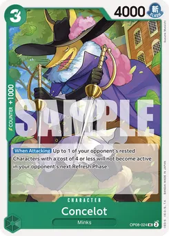Concelot OP08-024 — Two Legends