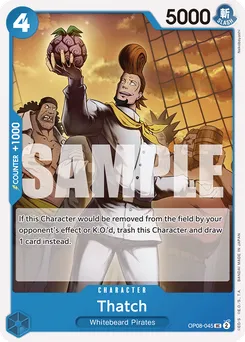Thatch OP08-045 — Two Legends