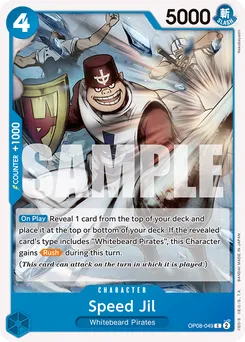 Speed Jil OP08-049 — Two Legends