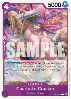 Charlotte Cracker OP08-064 — Two Legends
