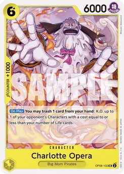 Charlotte Opera OP08-102 — Two Legends