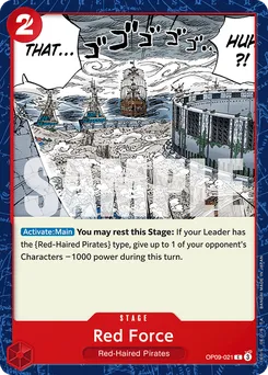 Red Force OP09-021 — Emperors in the New World