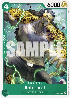 Rob Lucci OP09-038 — Emperors in the New World