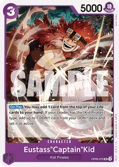 Eustass "Captain" Kidd OP09-075 — Emperors in the New World