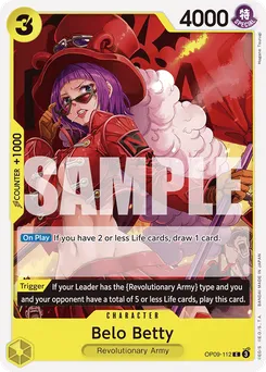 Belo Betty OP09-112 — Emperors in the New World