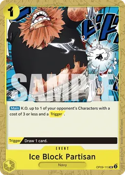 Ice Block Partisan OP09-115 — Emperors in the New World