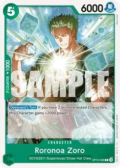 Roronoa Zoro OP10-038 — Royal Blood
