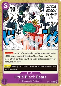 Little Black Bears OP10-080 — Royal Blood