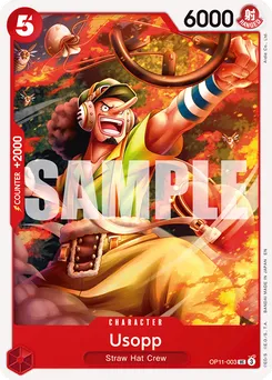 Usopp OP11-003 — A Fist of Divine Speed