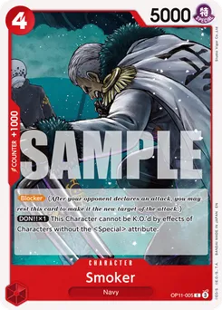 Smoker OP11-005 — A Fist of Divine Speed