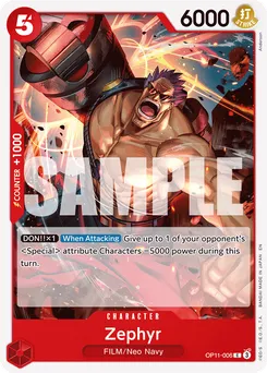 Z OP11-006 — A Fist of Divine Speed