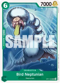 Bird Neptunian OP11-033 — A Fist of Divine Speed