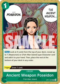 Arme antique "Poséidon" OP11-037 — A Fist of Divine Speed