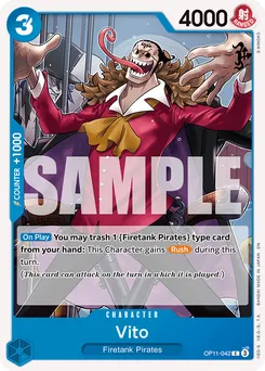 Vito OP11-042 — A Fist of Divine Speed
