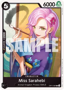 Madame Sarahebi OP11-087 — A Fist of Divine Speed