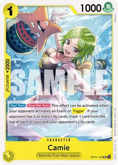 Camie OP11-102 — A Fist of Divine Speed