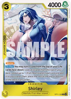 Shirley OP11-104 — A Fist of Divine Speed
