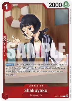 Shakuyaku OP12-006 — Legacy of the Master