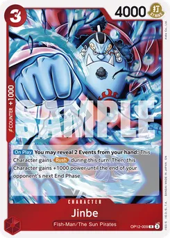 Jinbe OP12-009 — Legacy of the Master
