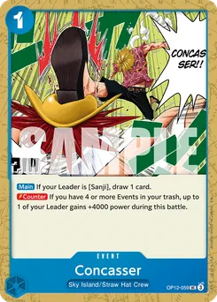 Concassé OP12-059 — Legacy of the Master