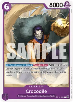 Crocodile OP12-069 — Legacy of the Master
