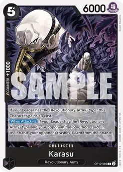 Karasu OP12-085 — Legacy of the Master