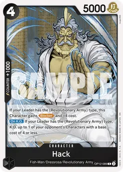 Hack OP12-089 — Legacy of the Master