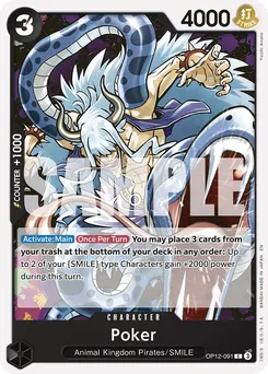 Poker OP12-091 — Legacy of the Master