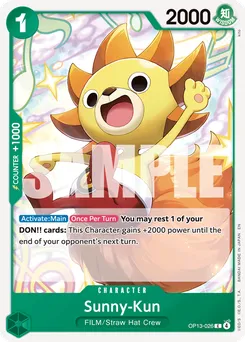 Sunny OP13-026 — Carrying on his Will