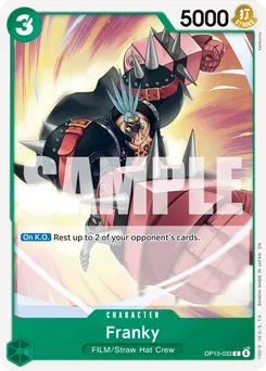 Franky OP13-033 — Carrying on his Will
