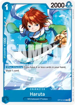 Haruta OP13-045 — Carrying on his Will