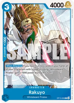 Rakuyo OP13-055 — Carrying on his Will