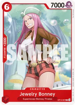 Jewelry Bonney OP14-007 — The Azure Sea's Seven