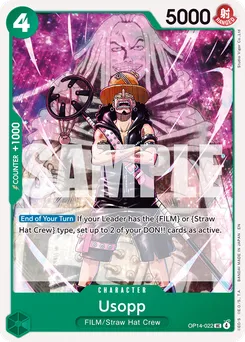 Usopp OP14-022 — The Azure Sea's Seven